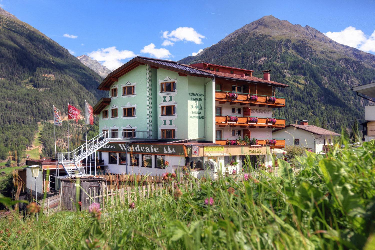 Hotel Waldcafe ゼルデン エクステリア 写真